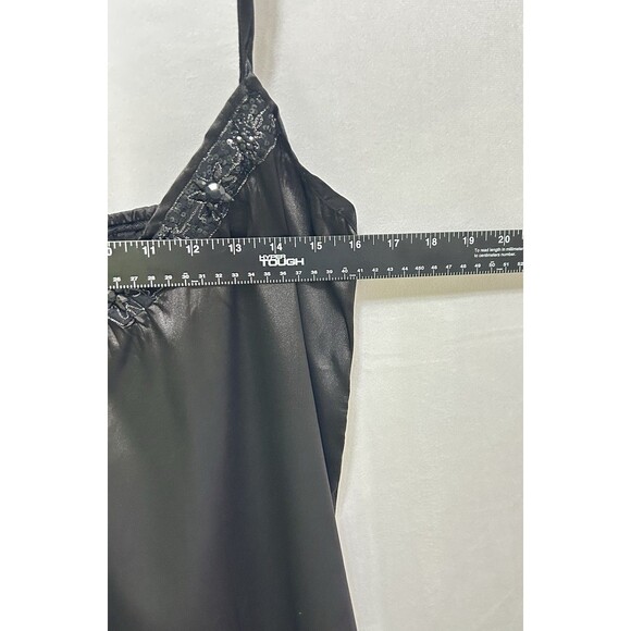 Unbranded‎ Womens Medium Black Jeweled Floral Nightgown Slip - Picture 3 of 9